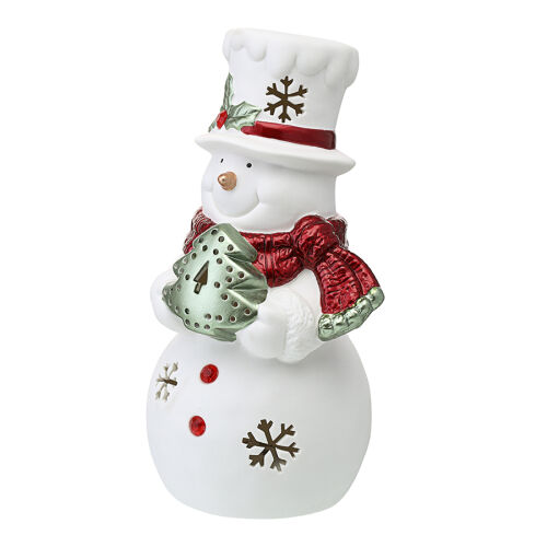 Декор новогодний с подсветкой classy snowman из коллекции new ye 1