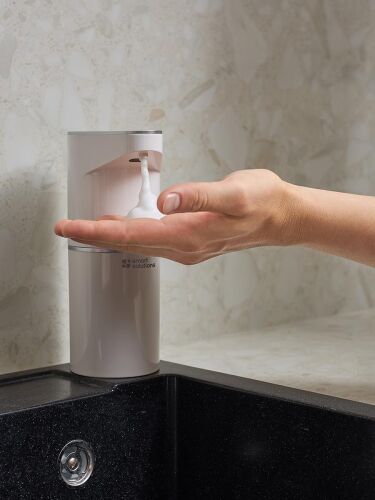Диспенсер сенсорный для жидкого мыла lume, 350 мл, белый 4