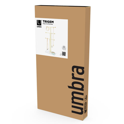 Держатель для украшений trigem, латунь 6