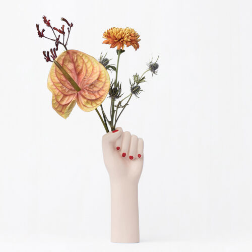 Ваза для цветов girl power, white, 26 см 5 Ваза для цветов girl power, white, 26 см 5