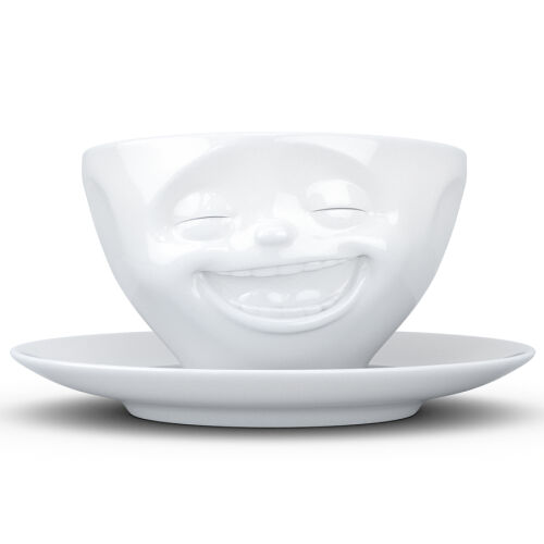 Чайная пара laughing, 200 мл, белая 1 Чайная пара laughing, 200 мл, белая 1