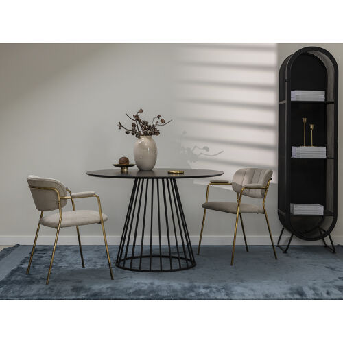 Стул eirill, шенилл, серый 7