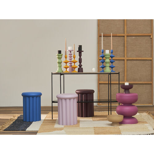 Столик приставной vivlend, D36 см, фуксия 3