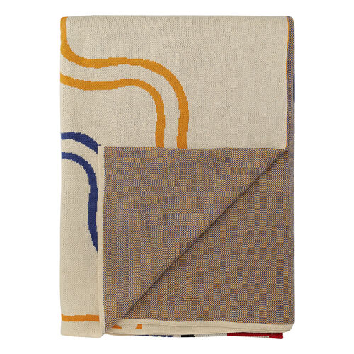 Плед из хлопка по мотивам эвенских орнаментов из коллекции cultu 5