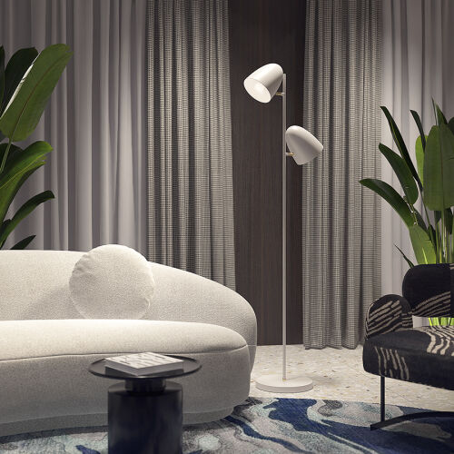 Торшер fedd, 153 см, бежевый 1