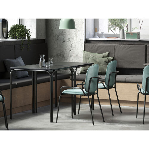 Стол обеденный ror, 85х120 см, черный 1