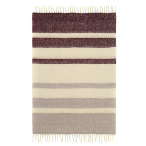 Плед мохеровый over horizon цвета марсала из коллекции trendy ru 5