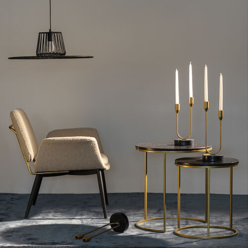 Светильник подвесной vinger, D60,5х18 см, черный 2