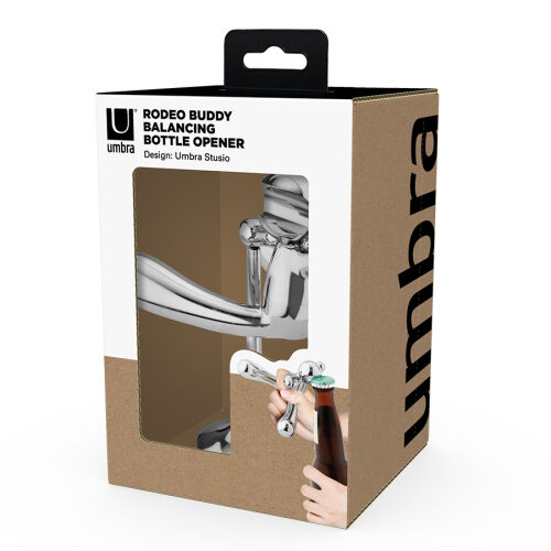 Открывалка для бутылок rodeo buddy, хром 6