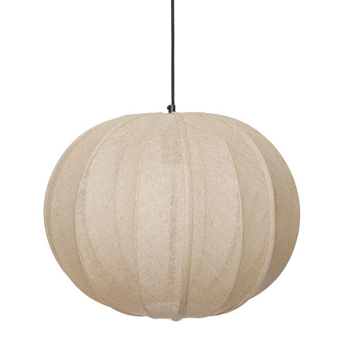 Светильник подвесной texture rib, D48 см, бежевый 6