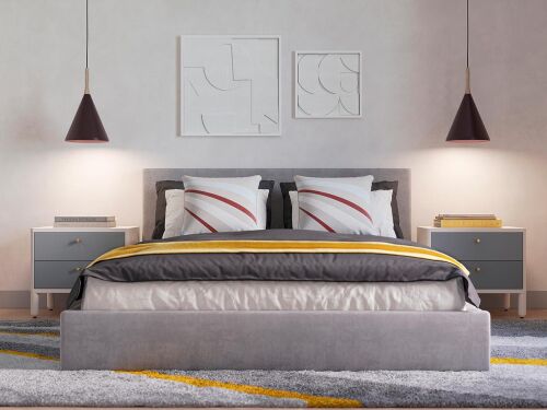 Ковер из хлопка с рисунком tulip field из коллекции terra, 200х3 1