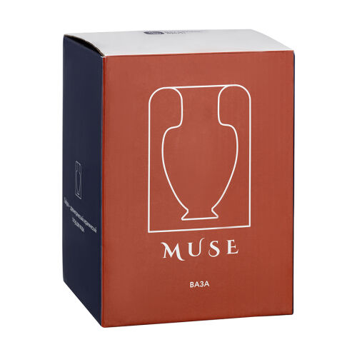 Ваза muse, 16 см, янтарная 7