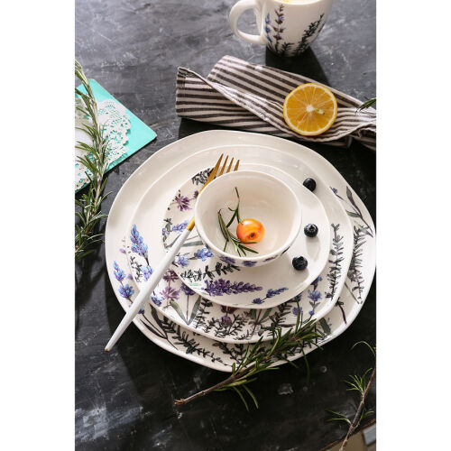 Набор тарелок floral, D26 см, 2 шт. 21