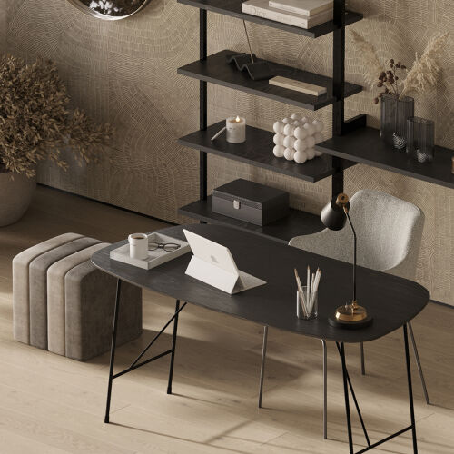 Стол письменный ander, 142,5х74 см, черный 3