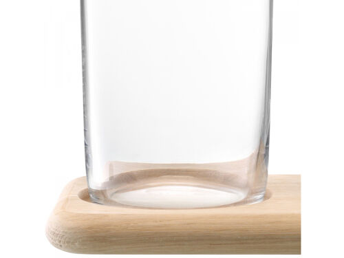 Набор кувшинов для вина и воды на деревянной подставке 1,2 л/1,4 5