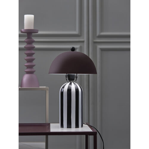 Светильник настольный anniken, D25х38 см, сливовый 5