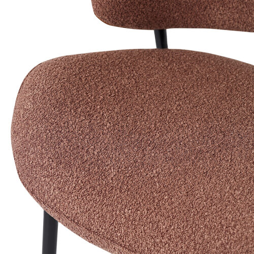 Стул embrace, букле, коричневый 7