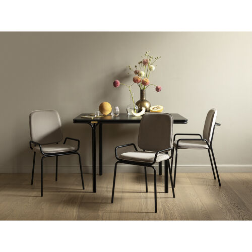 Стол обеденный ror, 85х120 см, черный 6