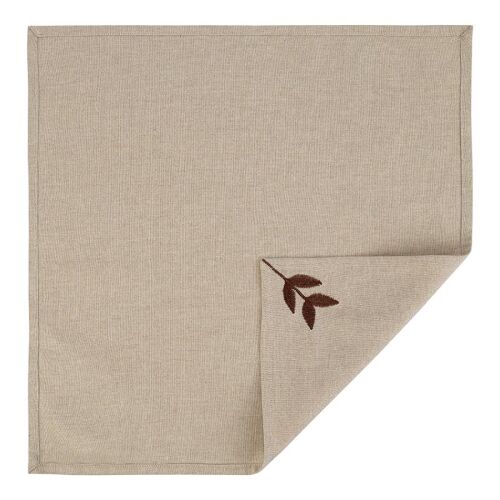 Салфетка сервировочная desert leaf из коллекции essential, 45х45 6 Салфетка сервировочная desert leaf из коллекции essential, 45х45 6