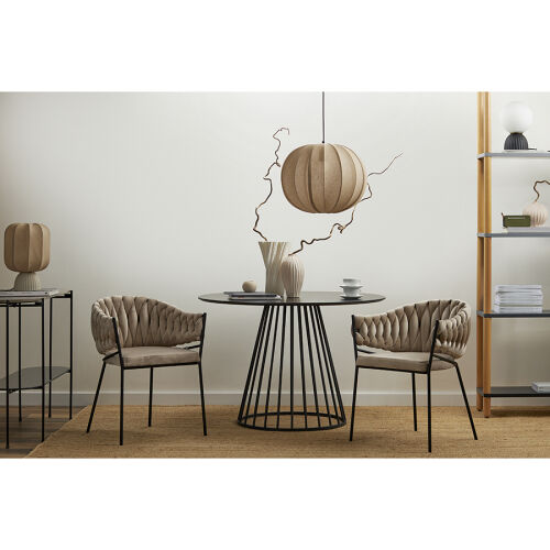 Лампа настольная texture rib, 27х39 см, бежевая 2