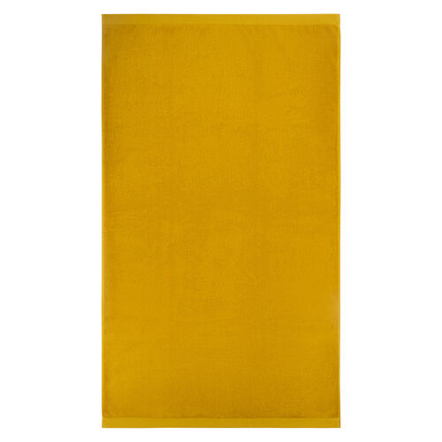 Полотенце банное цвета охры из коллекции essential, 90х150 см 4