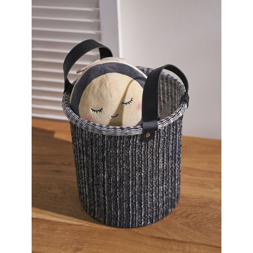 Корзина для хранения sustainable collection, D22х23 см, черная 2 Корзина для хранения sustainable collection, D22х23 см, черная 2