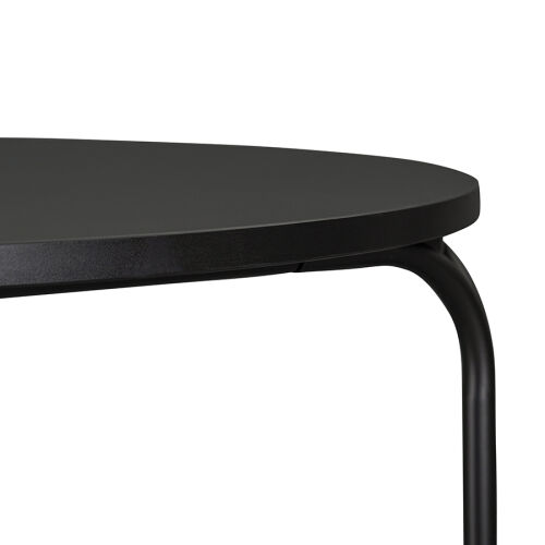 Стол обеденный ror, D90 см, черный 2