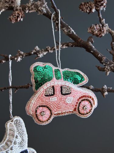 Набор елочных украшений christmas jewels из коллекции new year e 7