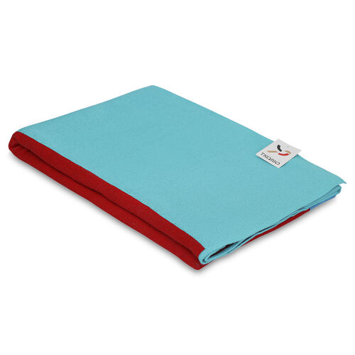 Плед из хлопка по мотивам нанайских орнаментов из коллекции cult 3