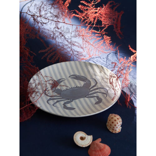 Набор из четырех тарелок aquarium из коллекции sea treasures, D2 7