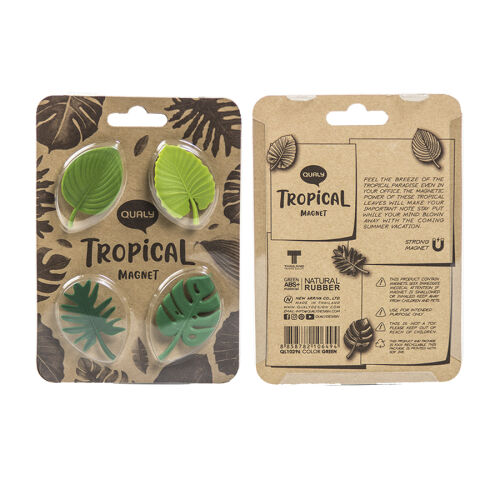 Набор магнитов tropical, 4 шт. 3 Набор магнитов tropical, 4 шт. 3
