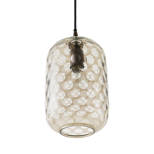 Светильник подвесной mystic aura, D17 см, коричневый 7