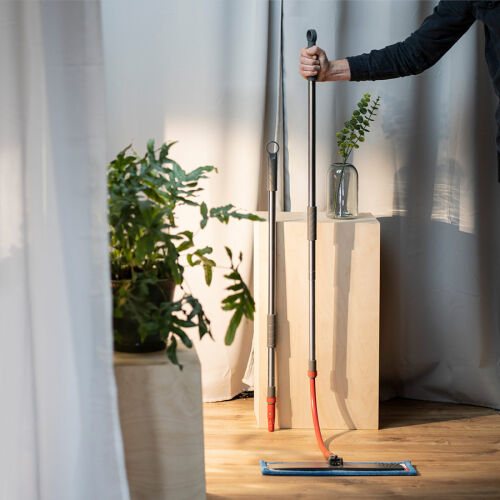 Ручка для швабры телескопическая 160 см с гибкой штангой 40 см 6