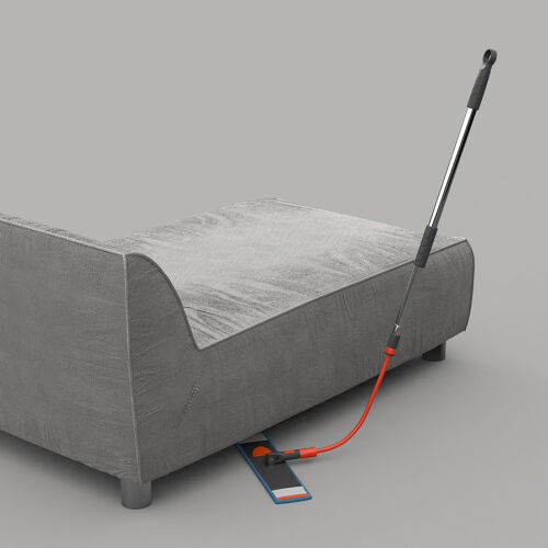 Ручка для швабры телескопическая 160 см с гибкой штангой 40 см 6