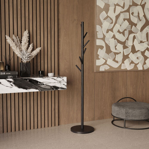 Вешалка напольная forsty, 173 см, черная 4