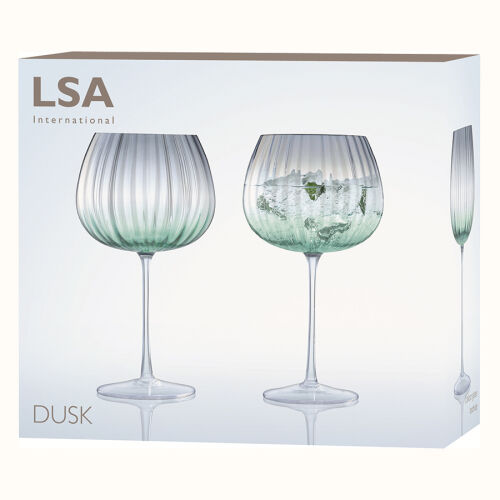 Набор бокалов dusk, 650 мл, зелено-серый, 2 шт. 6