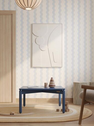 Столик кофейный saga, 60х60 см, синий 6