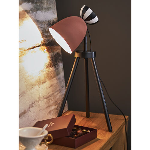 Светильник настольный anniken, D20х58 см, терракотовый 5