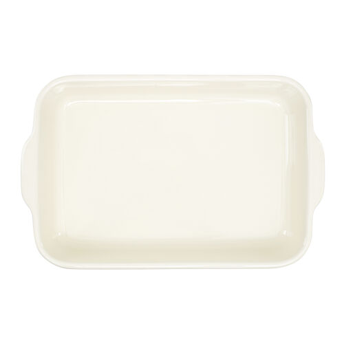 Блюдо для запекания birds of paradise, 30х19 см, кремовое 4