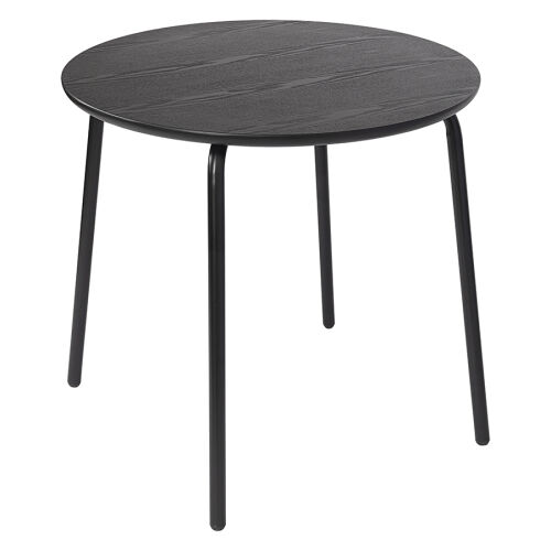 Стол обеденный round, D80 см, черный 5