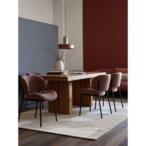 Стул embrace, букле, коричневый 3