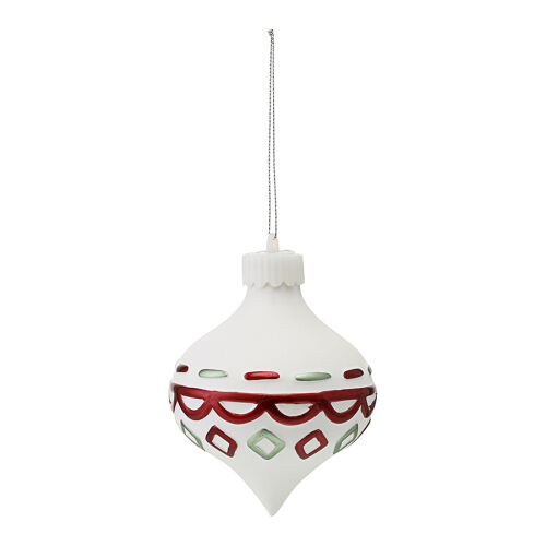 Набор ёлочных украшений с подсветкой festive embroidey из коллек 4 Набор ёлочных украшений с подсветкой festive embroidey из коллек 4