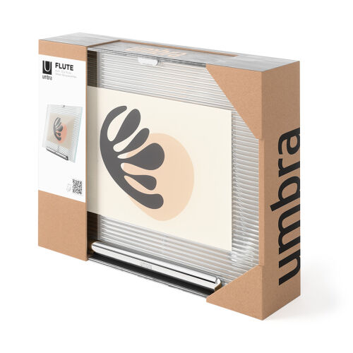 Фоторамка flute, 16х20 см, хром 7