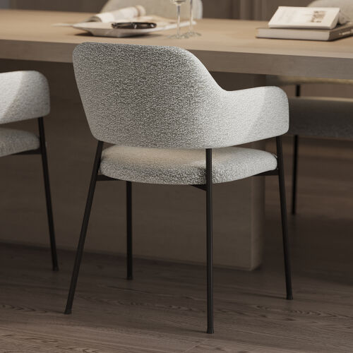 Стул wendy, букле, серый 6