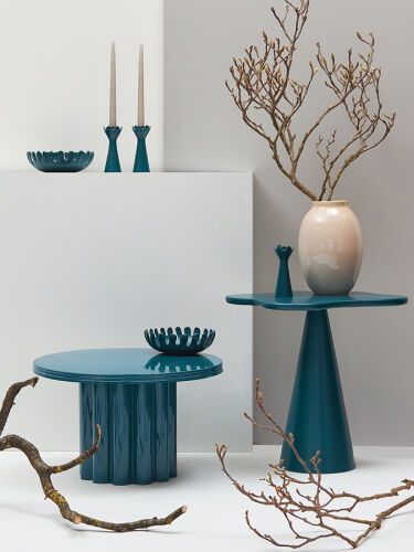 Столик кофейный vivlend, D57 см, глубоководный 2