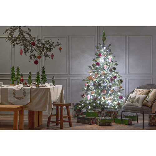 Набор ёлочных украшений velvet christmas из коллекции new year e 1