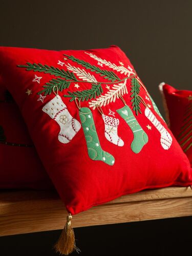 Чехол на подушку winter wishes из коллекции new year essential,  3