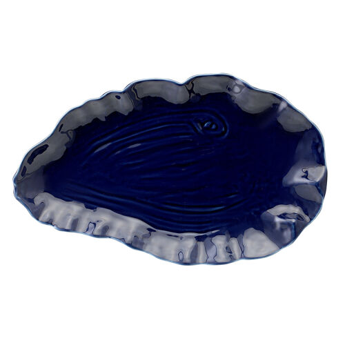 Блюдо сервировочное clams синего цвета из коллекции sea treasure 6