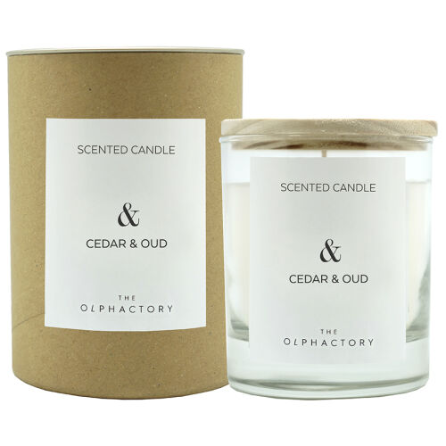 Свеча ароматическая the olphactory, &, cedar&oud, 40 ч 2 Свеча ароматическая the olphactory, &, cedar&oud, 40 ч 2