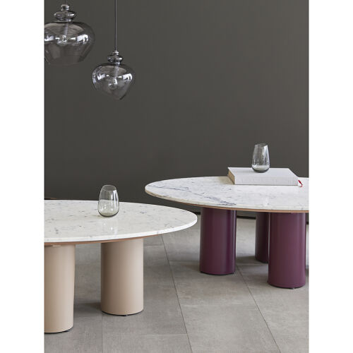 Столик кофейный mojo, 120х65,5 см, сливовый 2